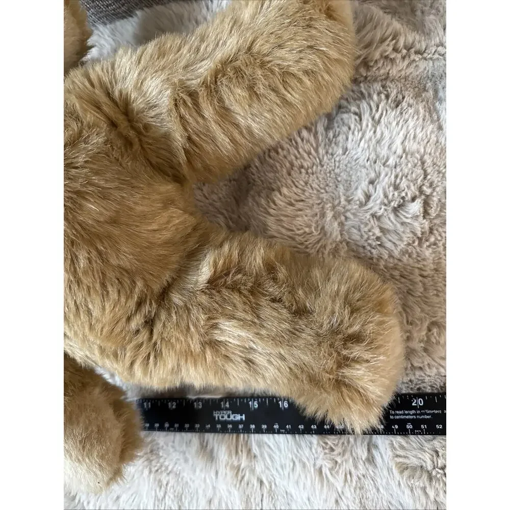 Vintage 1982 Avanti Wallace Berrie Jockline Italy Teddy Bear Plush 20”